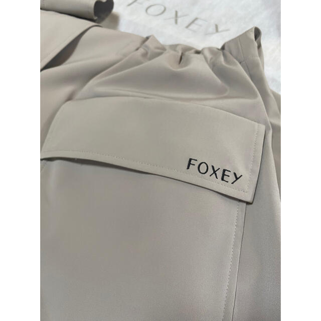 ご専用②✨FOXEY NEWYORK レイニーコート 40 カフェオレ　美品 8