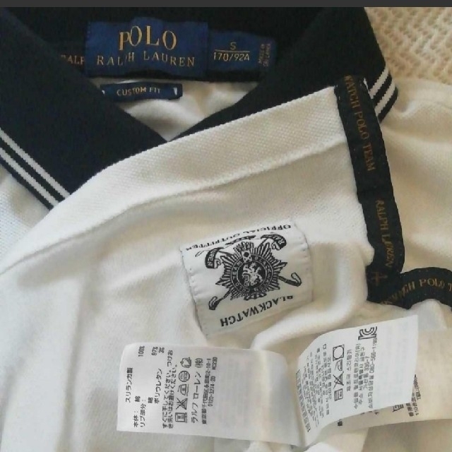 POLO RALPH LAUREN(ポロラルフローレン)の正規品 ラルフローレン ブラックウォッチ ポロシャツ スポーツ/アウトドアのテニス(ウェア)の商品写真