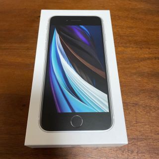 iPhone SE 64GB ホワイト　店頭動作確認品