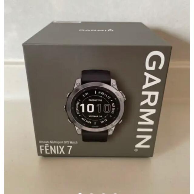 ★週末価格★GARMIN fenix 7 Silver/Graphite★