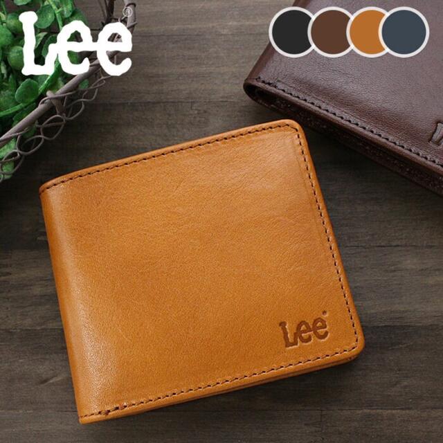 Lee リー 二つ折り財布 小銭入れあり 札入れ レザー 0520233