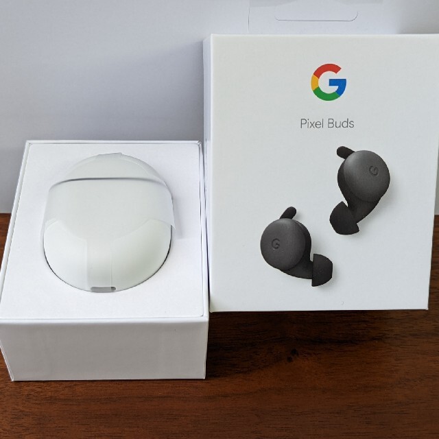 Google(グーグル)のGoogle Pixel Buds(ブラック) 2020年発売モデル スマホ/家電/カメラのオーディオ機器(ヘッドフォン/イヤフォン)の商品写真