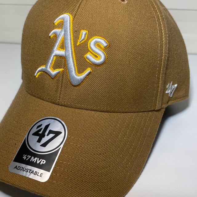 47 Brand(フォーティセブン)の新品未使用　47 MVP CAP オークランド アスレチックス レア　送料無料  メンズの帽子(キャップ)の商品写真