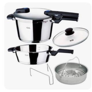 フィスラー(Fissler)の圧力鍋　フライパン　  炊飯器　セット　値下げ可能(調理機器)