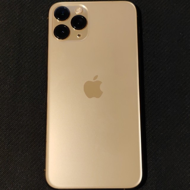 iPhone11 Pro 64GB ゴールド SIMロック解除済 スマートフォン本体