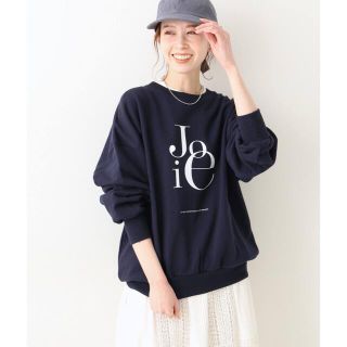 イエナ(IENA)のJoie ロゴスウェット◆ 美品(トレーナー/スウェット)