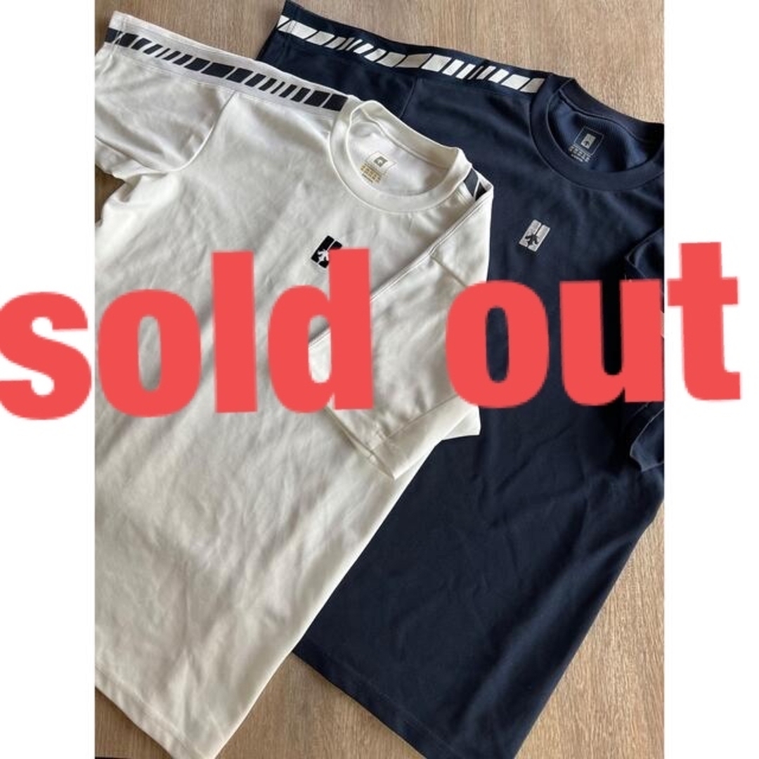 DESCENTE(デサント)のデサント　2枚セット　スポーツ　クルーネック　Tシャツ　ナイロン　刺繍 メンズのトップス(ジャージ)の商品写真