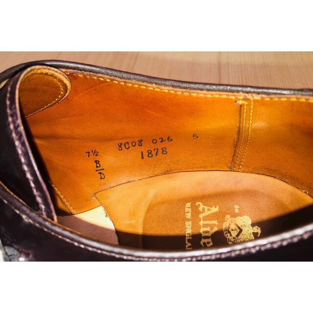 Alden(オールデン)の【ヒデ様専用】Alden オールデン  1878 モンクストラップ　7.5D メンズの靴/シューズ(ドレス/ビジネス)の商品写真