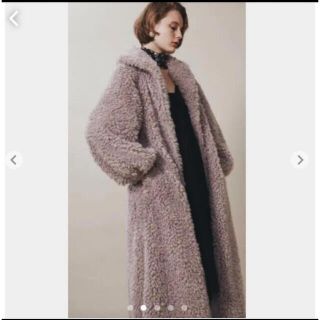ラベルエチュード ベルヴィンテージ フェイクファーコート
