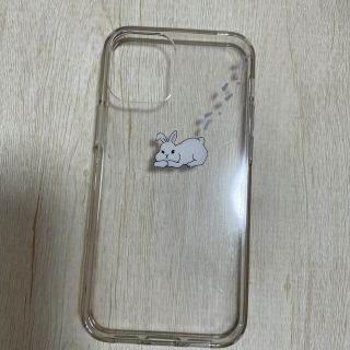 エレコム(ELECOM)のiPhone 12mini ケース　うさぎ(iPhoneケース)