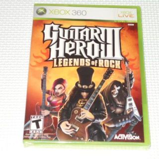 エックスボックス360(Xbox360)のxbox360★GUITAR HERO 3 LEGENDS of ROCK(家庭用ゲームソフト)