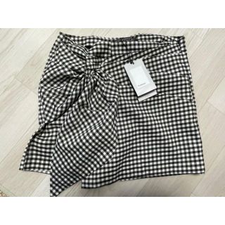 新品未使用 ZARA ミニスカート ZARATRF ギンガムチェック(その他)