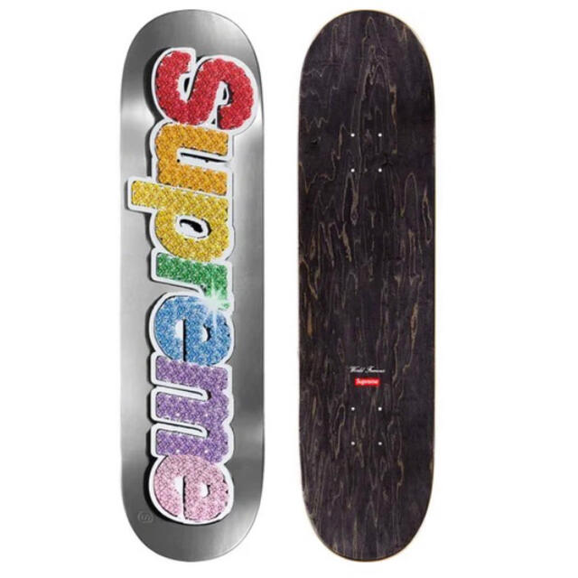 supreme bling box logo skateboard デッキ