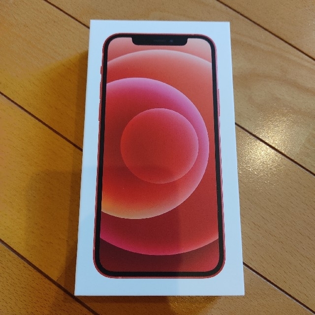 使い勝手の良い】 アップル iPhone12 64GB レッド au スマートフォン