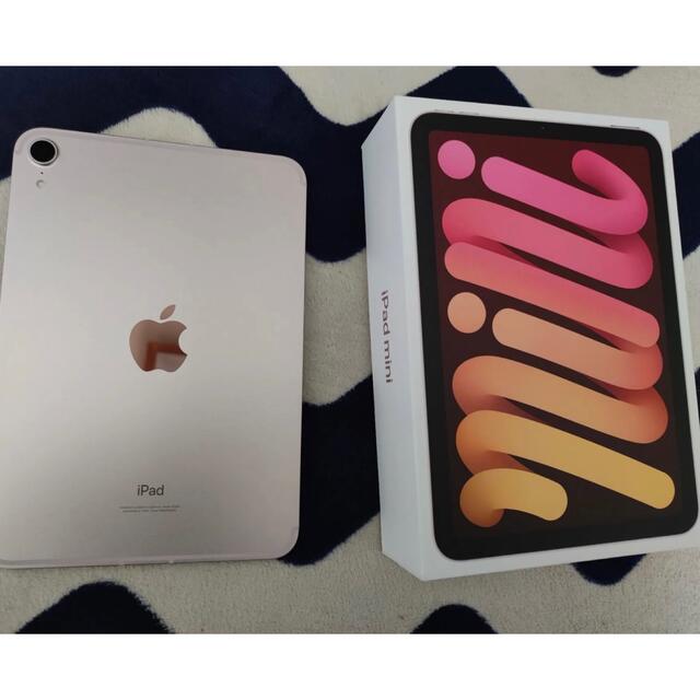超熱 iPad mini6 Wi-Fi + Cellular 64GB Pink タブレット