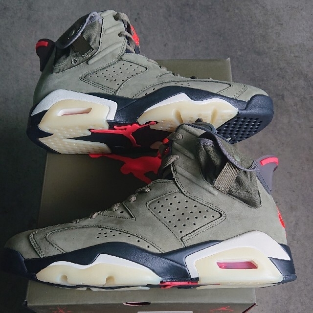 TRAVIS SCOTT × NIKE AIR JORDAN 6 OLIVE