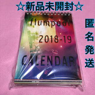 【新品未開封】flumpool カレンダー 2018-2019(ミュージシャン)