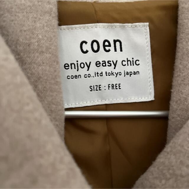 coen(コーエン)のコート今日だけお値下げ レディースのジャケット/アウター(その他)の商品写真