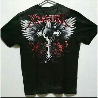 エドハーディー(Ed Hardy)のXZAVIER “Pride and Honor “ ブラック　新品 (Tシャツ/カットソー(半袖/袖なし))