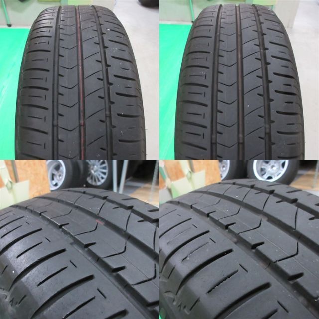 BRIDGESTONE(ブリヂストン)のカローラルミオン 195/65R15 2017,2019年夏タイヤ シルビア 自動車/バイクの自動車(タイヤ・ホイールセット)の商品写真