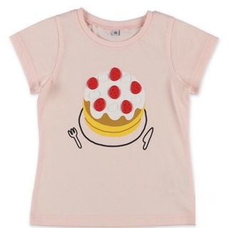 ニシマツヤ(西松屋)の西松屋♡スイーツ発泡プリント半袖Tシャツ　ホットケーキ　パンケーキ　サイズ80(Ｔシャツ)