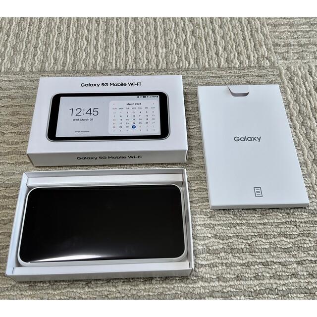 SAMSUNG Galaxy 5G Mobile Wi-Fi SCR01 新品1台通信下り最大