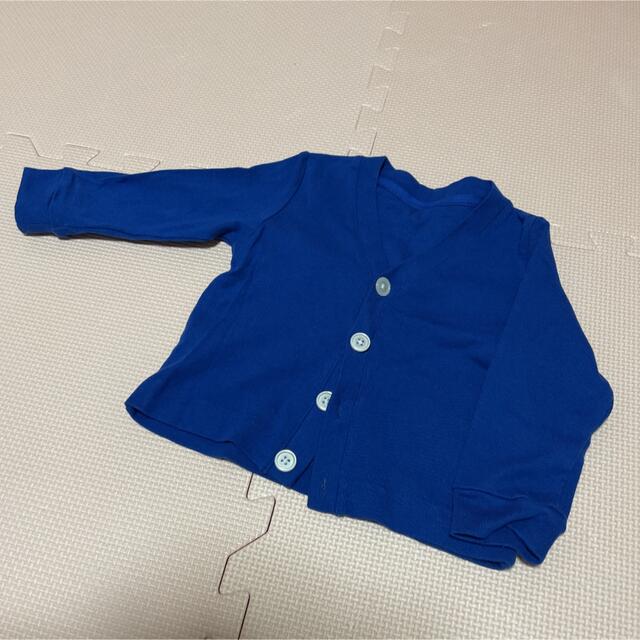 UNIQLO(ユニクロ)のユニクロ　カーディガン　80 キッズ/ベビー/マタニティのベビー服(~85cm)(カーディガン/ボレロ)の商品写真