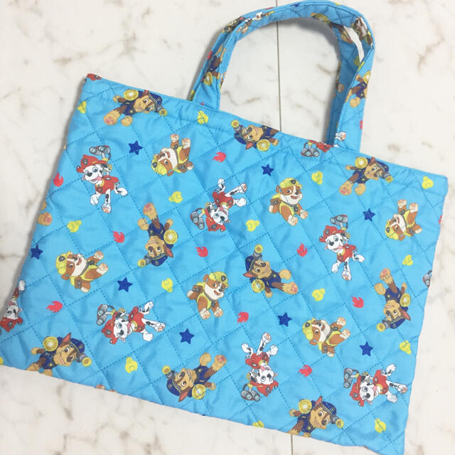 しまむら(シマムラ)の新品 ♡ パウパトロール レッスンバッグ キッズ/ベビー/マタニティのこども用バッグ(レッスンバッグ)の商品写真