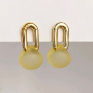 イエロードロップピアス(ピアス)