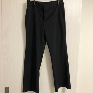 ユニクロ(UNIQLO)のユニクロ　スーツ　パンツ　黒　ブラック(スーツ)