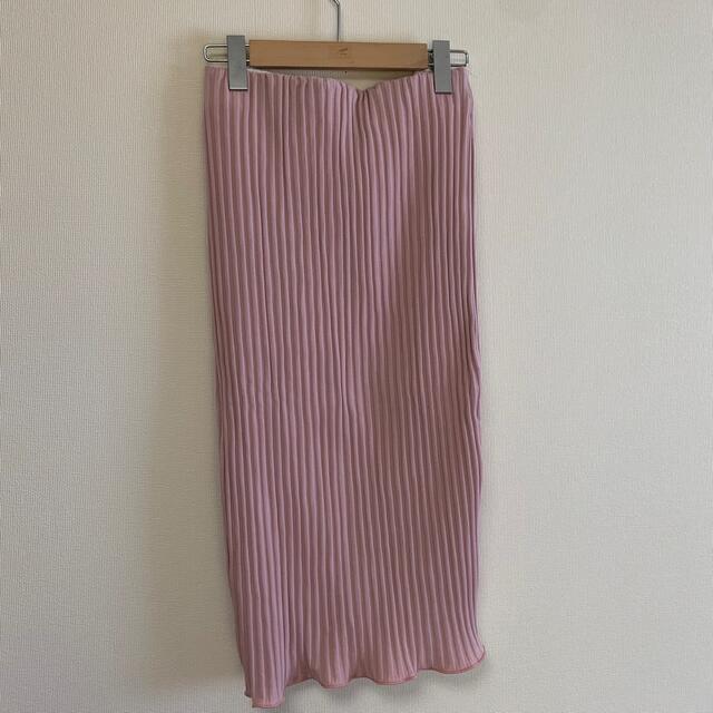 monlily(モンリリィ)のmon Lily♡レースデザインリブタイトスカート【I★様】 レディースのスカート(ロングスカート)の商品写真