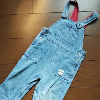 ベビーギャップ(babyGAP)のベビーGAP サロペット デニム風 80(パンツ)