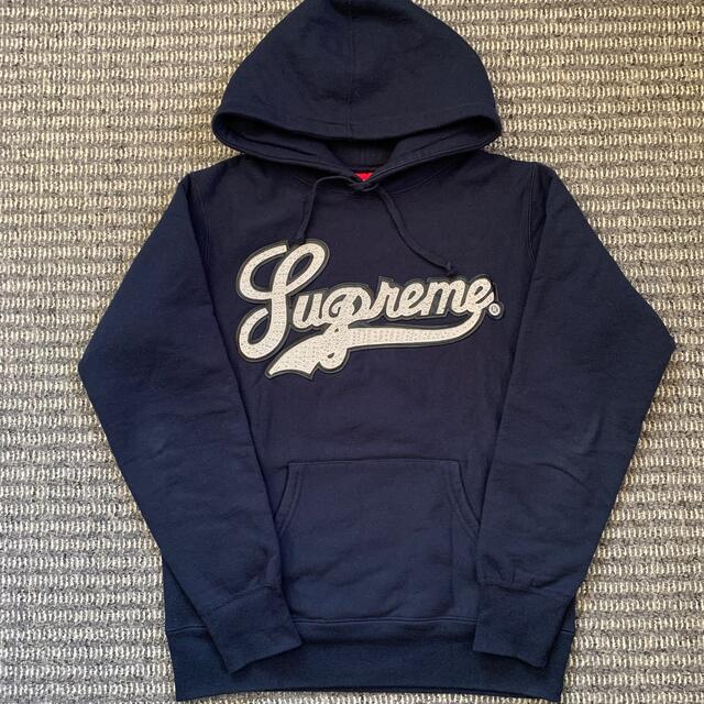 SUPREME シュプリーム　Studded Script HoodedS着丈