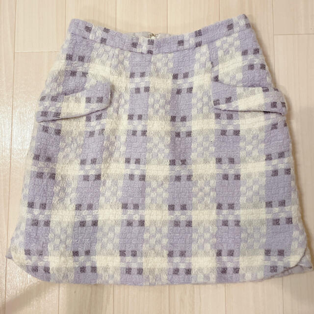 Rirandture(リランドチュール)のリランドチュール　チェック　スカート レディースのスカート(ミニスカート)の商品写真