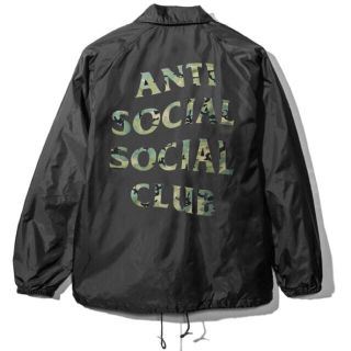 アンチソーシャルソーシャルクラブ(ANTI SOCIAL SOCIAL CLUB)の新品　アンチソーシャルソーシャルクラブ　コーチジャケット　Mサイズ(ナイロンジャケット)