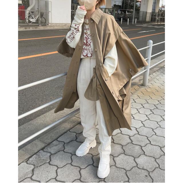 メゾンスペシャル ポンチョコート トレンチコートの通販 by shop|ラクマ