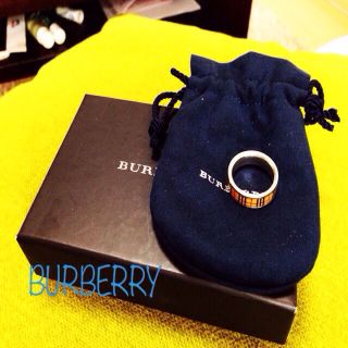 BURBERRY ノバチェックリング BURBERRY バーバリー ヴィンテージ リング 指輪 ノバチェック 11