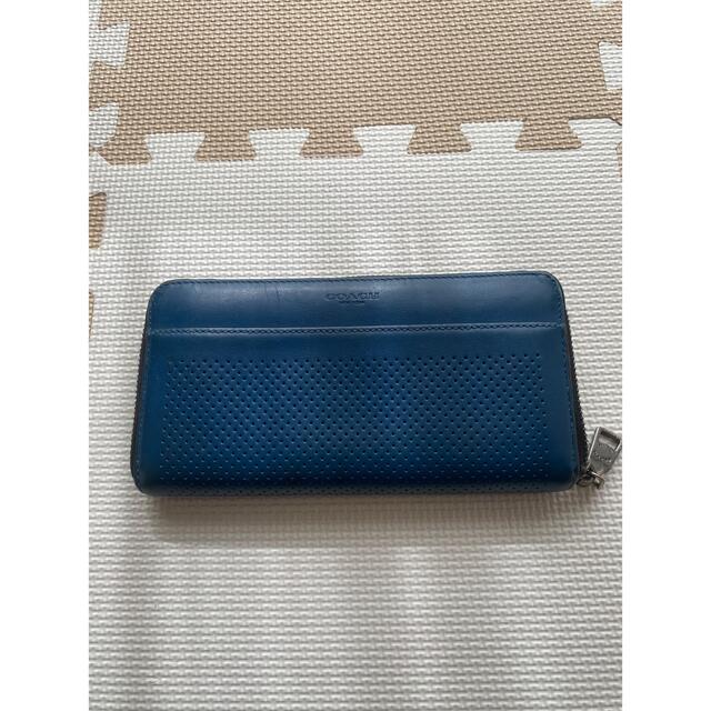 COACH(コーチ)の【❗️SALE❗️】COACH 長財布パンチングレザー メンズのファッション小物(長財布)の商品写真