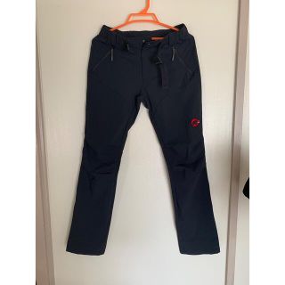 マムート(Mammut)の【最終価格】マムート　SOFtech パンツ　レディース　ブラック　Mサイズ(登山用品)