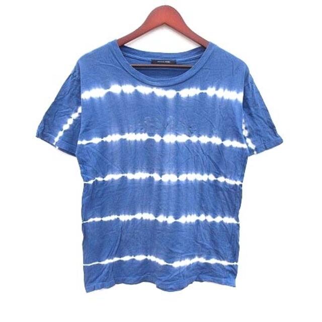 アーバンリサーチ ドアーズ Tシャツ カットソー 青 メーカー直売 40 クルーネック 正規品送料無料 半袖