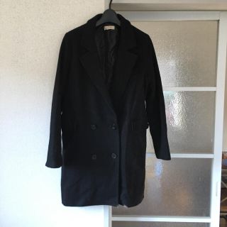 ザラ(ZARA)の黒 ロングコート (ロングコート)