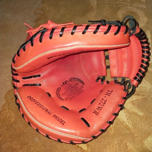 HATAKEYAMA(ハタケヤマ)のハタケヤマ HATAKEYAMA 軟式キャッチャーミット TH−272WR スポーツ/アウトドアの野球(グローブ)の商品写真