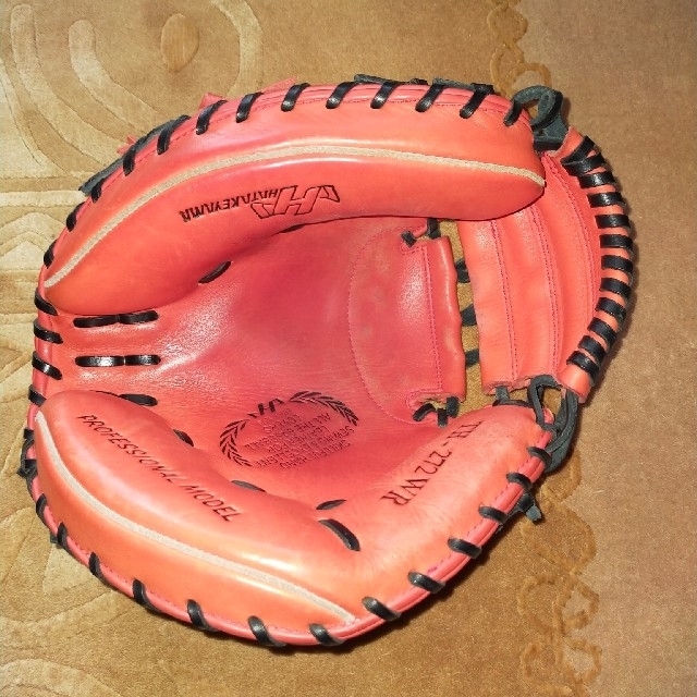 HATAKEYAMA(ハタケヤマ)のハタケヤマ HATAKEYAMA 軟式キャッチャーミット TH−272WR スポーツ/アウトドアの野球(グローブ)の商品写真