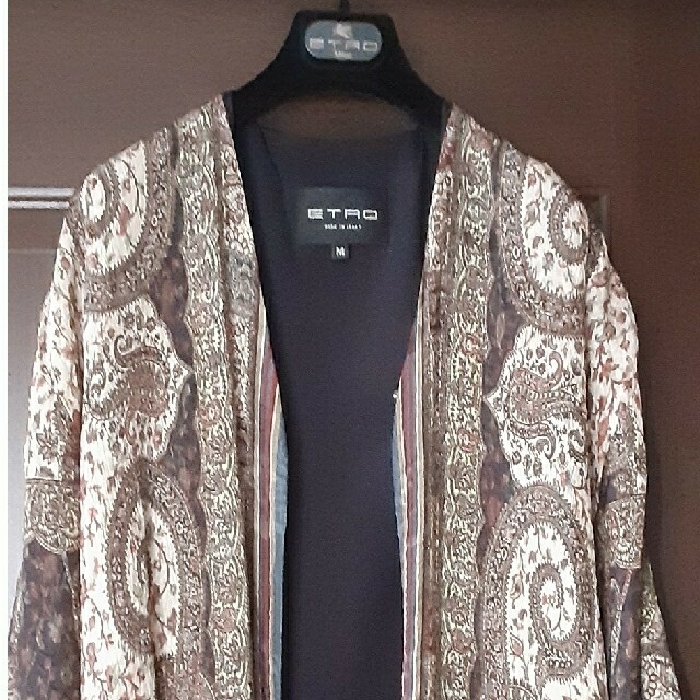 ETRO エトロ  シルク　シャツ　ポンチョ