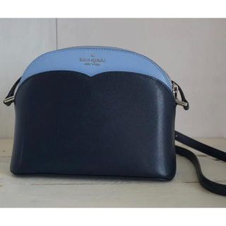 ケイトスペードニューヨーク(kate spade new york)の美品 Kate spade NEW YORK バイカラー ショルダーバッグ(ショルダーバッグ)