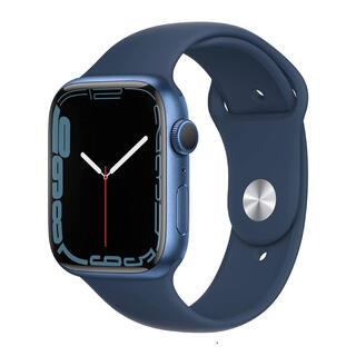 アップルウォッチ(Apple Watch)のtlsohu様専用 Apple Watch 7 45mm GPS ブルー(腕時計(デジタル))