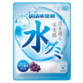 ユーハミカクトウ(UHA味覚糖)の水グミ(菓子/デザート)