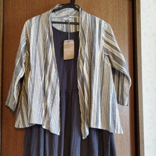 サンバレー(SUNVALLEY)のSUN VALLEY  新品、未使用　羽織りブラウス(シャツ/ブラウス(長袖/七分))