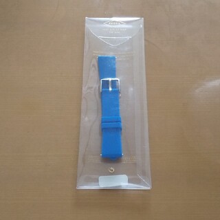 フォッシル(FOSSIL)の18mm　ブルー　シリコンストラップ フォッシル　FOSSIL　腕時計(腕時計)