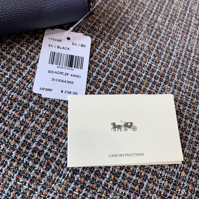 COACH(コーチ)のコーチ　　長財布　ブルー迷彩 メンズのファッション小物(長財布)の商品写真